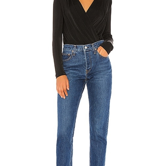 Free People Turnt Bodysuit in Black - Picture 4 of 4